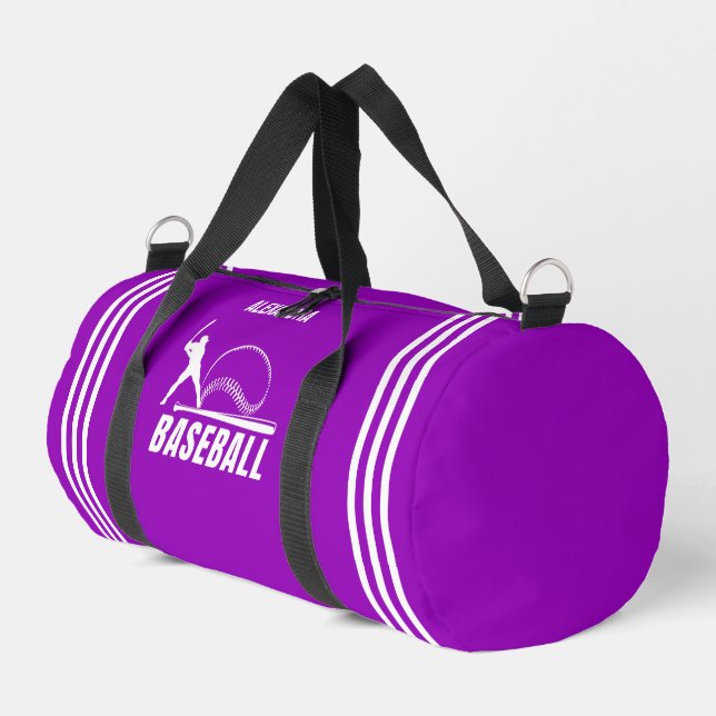 Baseball-Spieler, Geburtstagsgeschenk, Team Duffle Bag (Linke Seite)