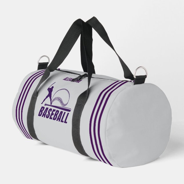 Baseball-Spieler, Geburtstagsgeschenk, Team Duffle Bag (Linke Seite)