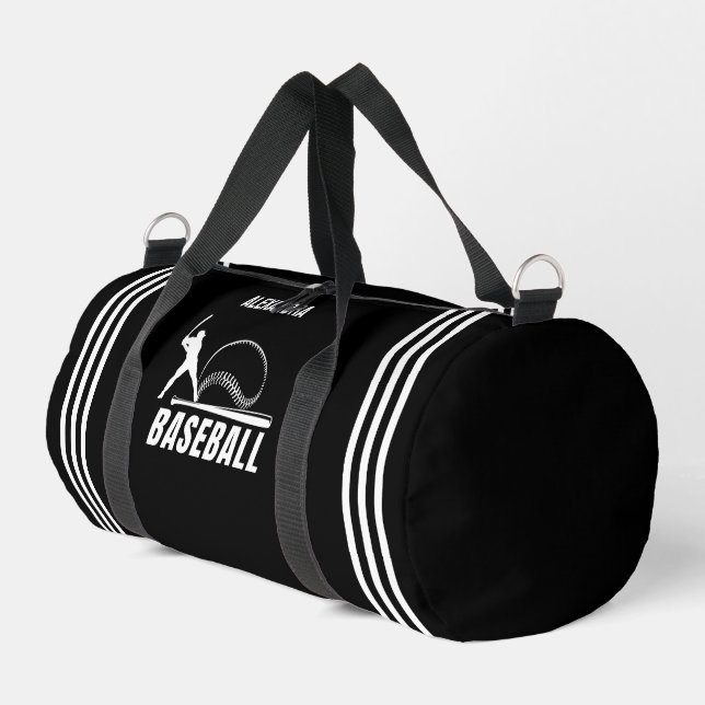 Baseball-Spieler, Geburtstagsgeschenk, Team Duffle Bag (Linke Seite)