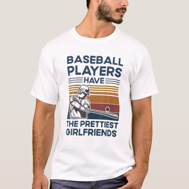 Baseball-Spieler haben die Hübschen Girlfriends SP T-Shirt (Vorderseite)