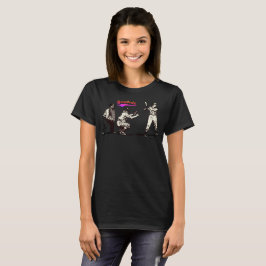 Baseball-Spieler im Bat T-Shirt