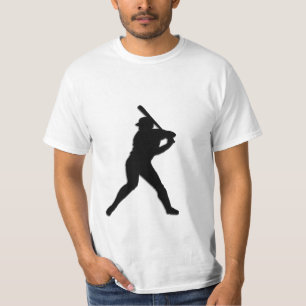 Baseball-Spieler im Bat T-Shirt