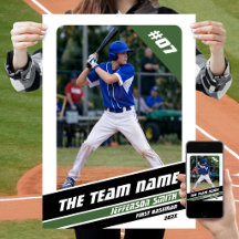 Baseball-Spieler individualisierbares Geschenk in 