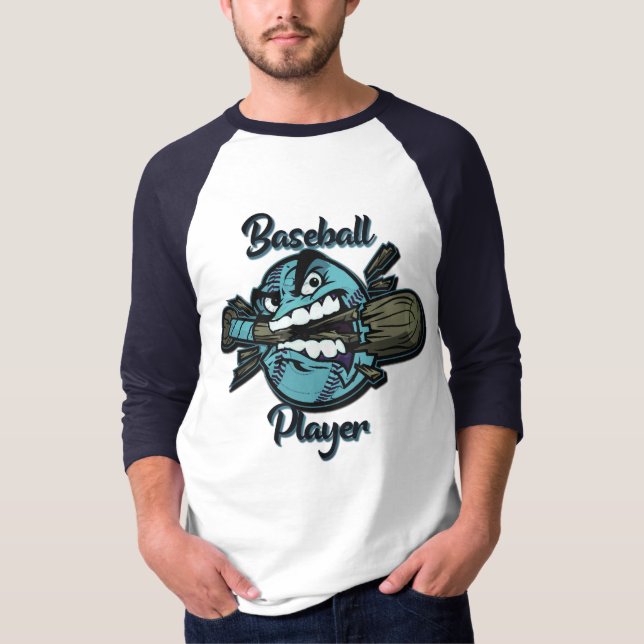 Baseball-Spieler LKWs mit Schlüsselanhänger Flasch T-Shirt (Vorderseite)