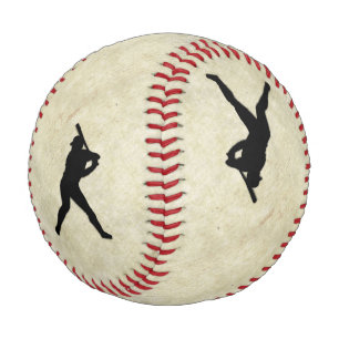 Baseball-Spieler-Pitcher und -Batter Baseball