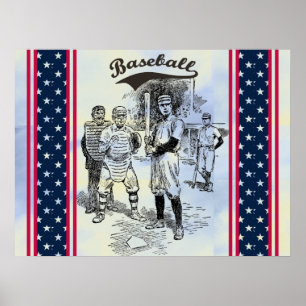 Baseball: Spieler-Poster Poster