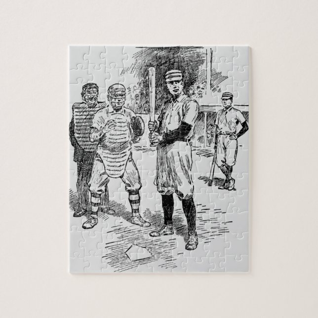 Baseball: Spieler Puzzle (Vertikal)