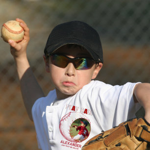 Baseball Spieler, Team Supporter Little Kids Leagu T-Shirt