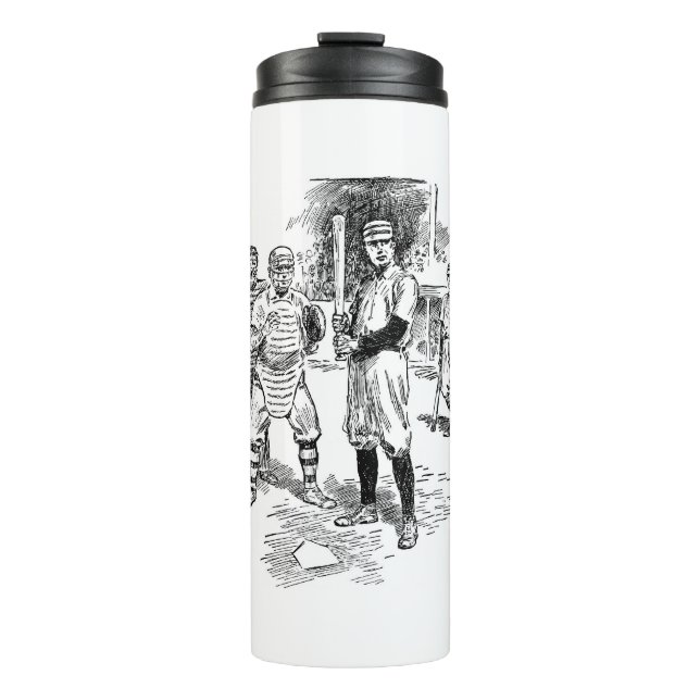 Baseball: Spieler Thermosbecher (Vorderseite)