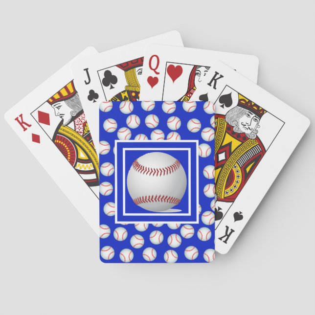 Baseball Spielkarten (Rückseite)