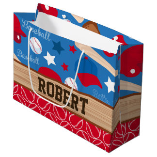 BASEBALL Sport-Athleten-Trainer personifizieren Große Geschenktüte