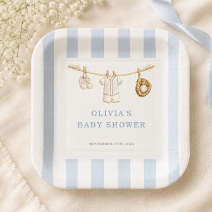 Baseball-Sport-Baby-Shower-Party Pappteller