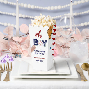 Baseball Sport Kleine Schläger Boy Baby Dusche Geschenkschachtel