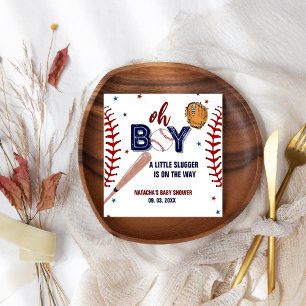 Baseball Sport Kleine Schläger Boy Baby Dusche Serviette