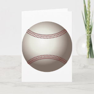 Baseball Sport Mannschaft Spiel Trainer Familie Fr Dankeskarte