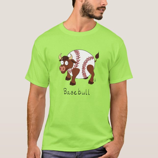 Baseball Sport Niedlich Teachkids T-Shirt (Vorderseite)