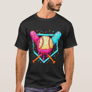 Baseball Sport Respekt The Drip Jungen Baseball _1 T-Shirt