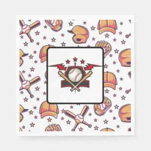 Baseball-Sport  Serviette