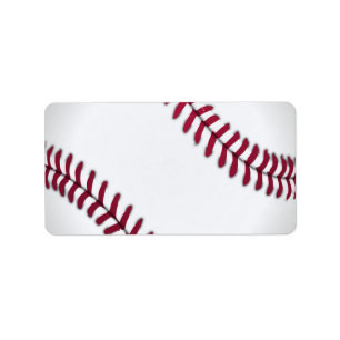 Baseball-Sport-Team-Spiel-Zug-Spielfeld Adressaufkleber