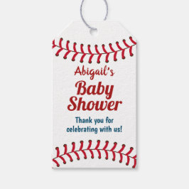 Baseball Sport Themed Baby Dusche Gefallen Geschenkanhänger