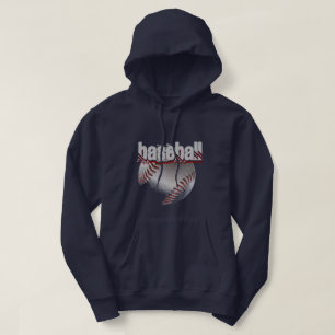 Baseball Sport und Grafik Hoodie