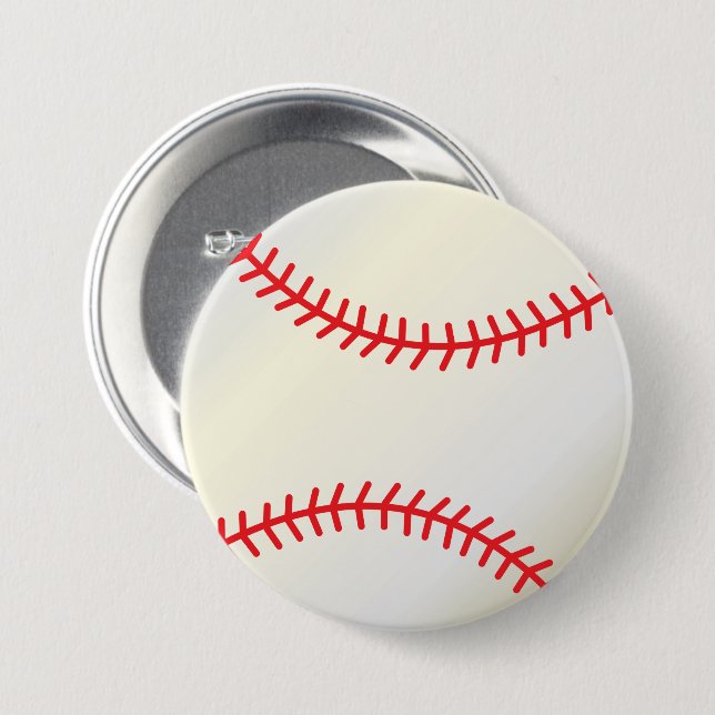 Baseball-Sportball Button (Vorne & Hinten)