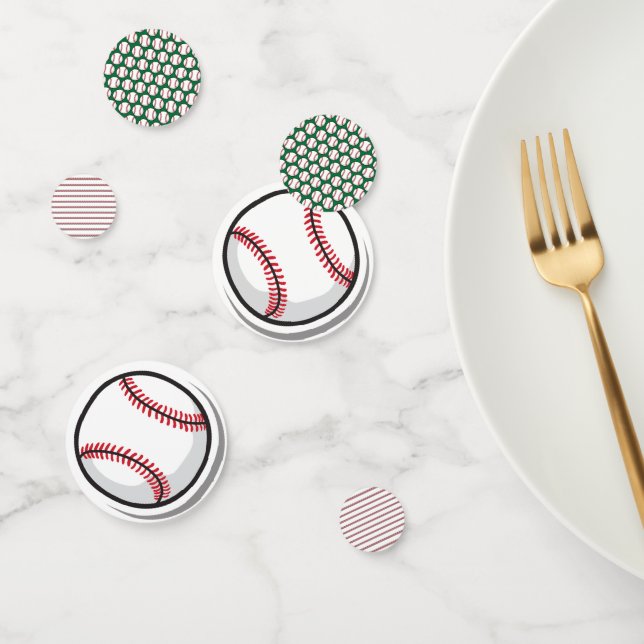 Baseball-Sportbälle Kinderparty Spaß  Konfetti (Gruppe)