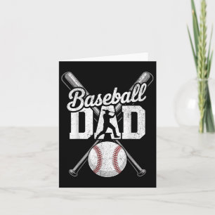 Baseball Sportfreunde zum Vatertag Karte