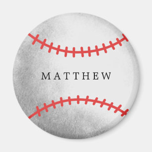 Baseball-Sportler mit Namen Magnet