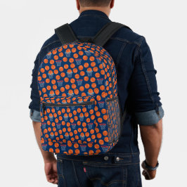 Baseball-Sportmuster  Bedruckter Rucksack