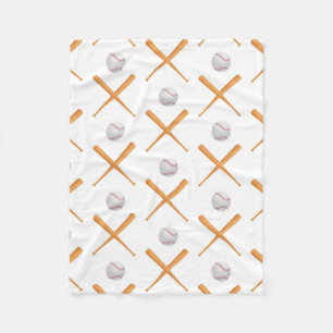 Baseball-Sportmuster Fleecedecke