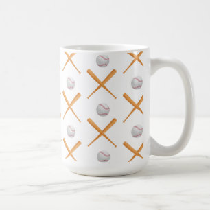 Baseball-Sportmuster Kaffeetasse