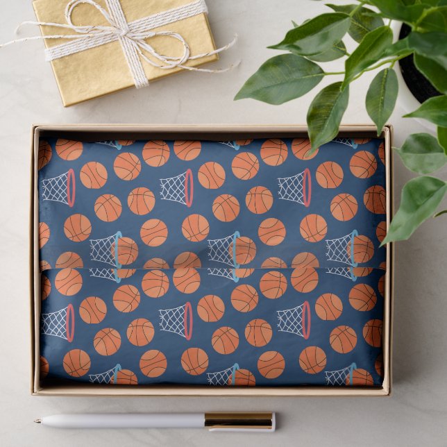 Baseball-Sportmuster  Seidenpapier (Geschenk)