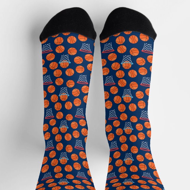 Baseball-Sportmuster  Socken (Oben)