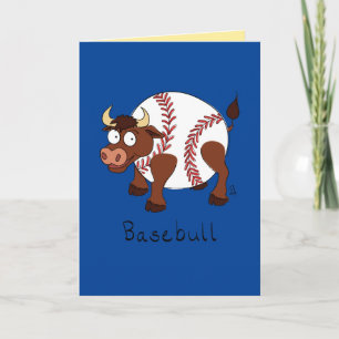 Baseball Sports Cute Teacher kids Karte