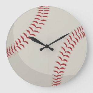 Baseball Sports Große Wanduhr