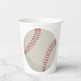 Baseball Sports Pappbecher