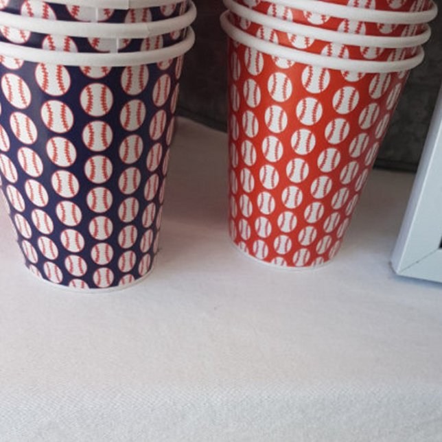 Baseball Sports Party Paper Cups Pappbecher (Von Creator hochgeladen)
