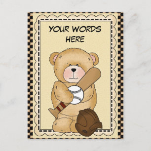 Baseball Sports Postcard Postkarte