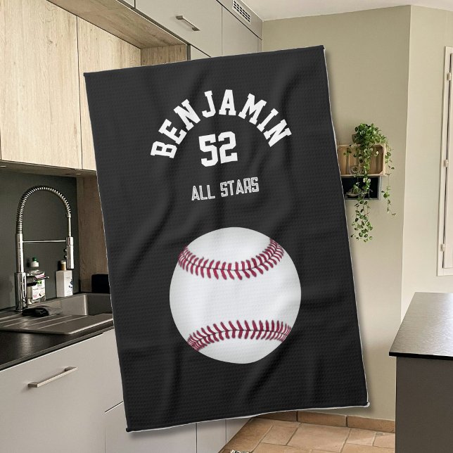 Baseball sports towel, coach bath towel geschirrtuch (Von Creator hochgeladen)