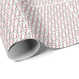 Baseball Sportteam Spieler Spiel Classic Spaß Geschenkpapier