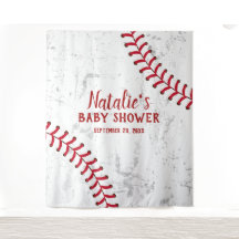 Baseball-Sportthema Babydusche Hintergrund