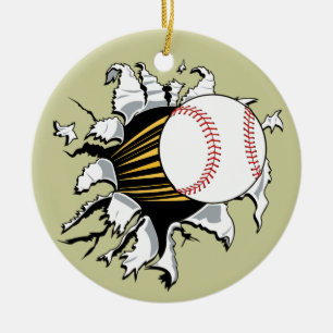 Baseball-Sprenger-Verzierung Keramikornament