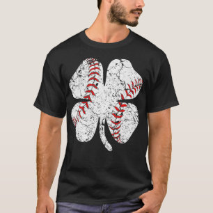 Baseball St Patricks Day Boys Men Catcher T-Shirt