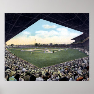 Baseball-Stadion Clevelands Ohio Poster