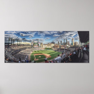 Baseball-Stadions-Plakat Poster