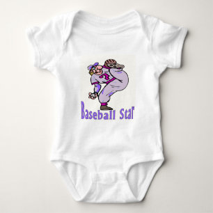 Baseball Star Baby Strampler