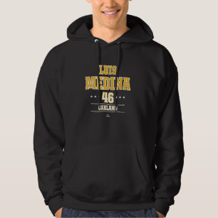 Baseball Star Luis Medina Oakland MLBPA Hoodie
