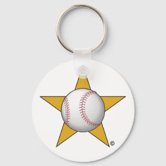 Baseball Star Schlüsselanhänger