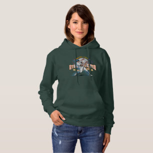 Baseball Stars & Stripes (Dunkelmodus) Frauen Hoodie